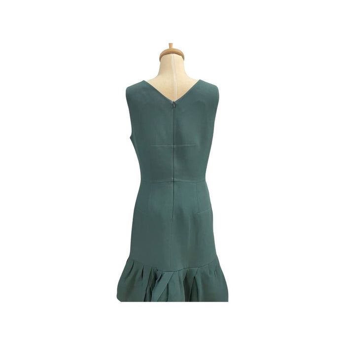 Machka Yeşil Kadın Elbise XL