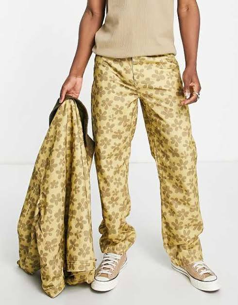 Reclaimed Vintage Çok Renkli Erkek Pantolon S