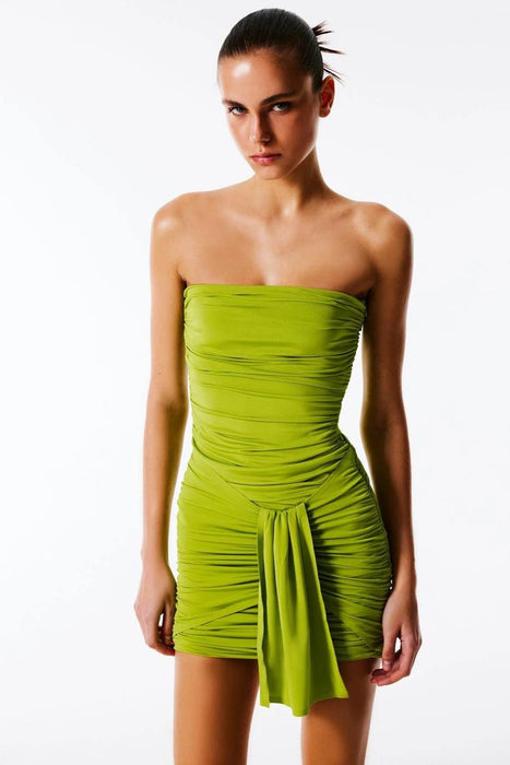 Love On Friday Yeşil Kadın Elbise XS