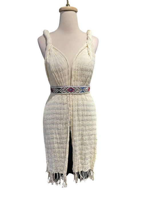 Etnik Desenli Plaj Elbise S