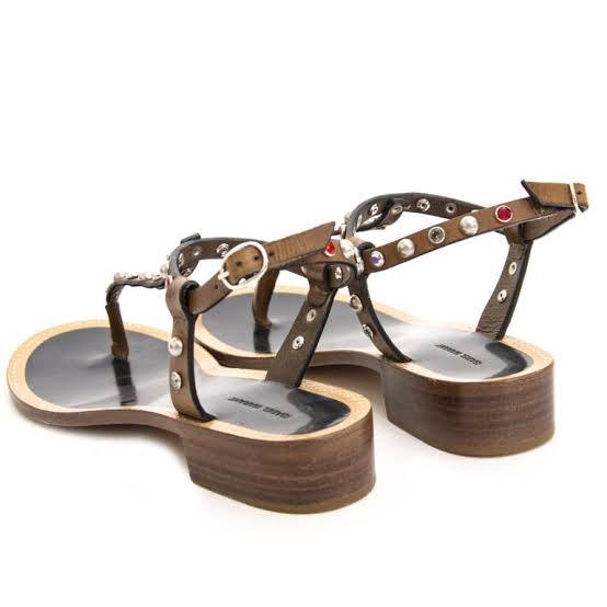 İsabel Marent Kahverengi Kadın Sandalet 39