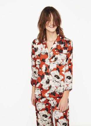 Zara Çok Renkli Kadın Gömlek S