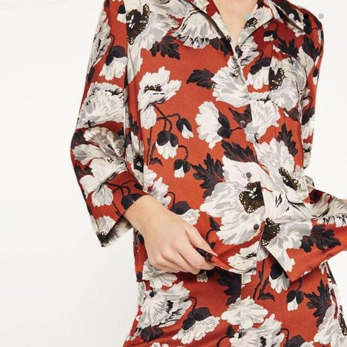 Zara Çok Renkli Kadın Gömlek S