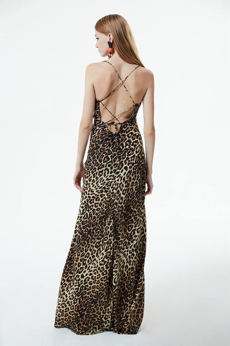 New Arrivals Leopar Kadın Elbise S