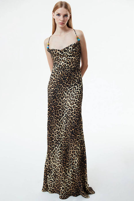 New Arrivals Leopar Kadın Elbise S
