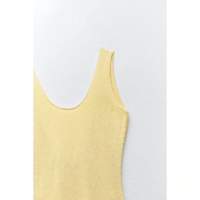 Zara Sarı Kadın Bodysuit XS