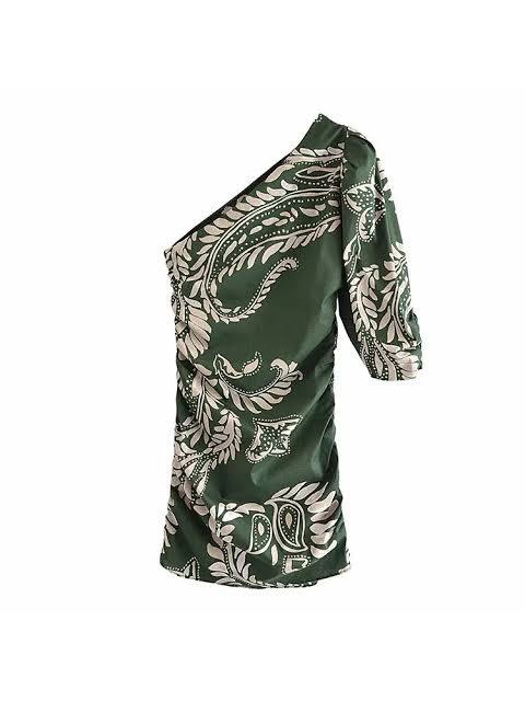 Zara Çok Renkli Kadın Elbise XS