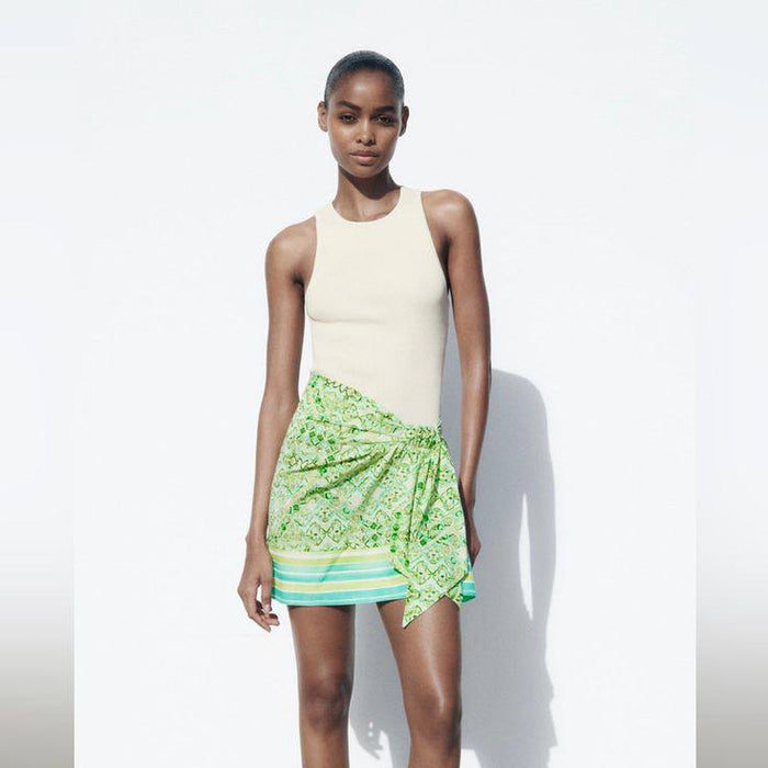 Zara Çok Renkli Kadın Etek XS