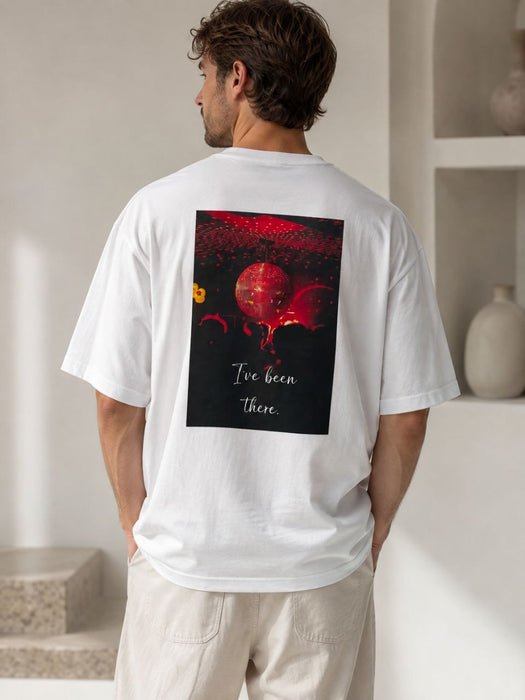 Beyaz Unisex Tshirt L