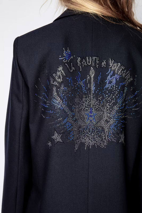 Zadig&Voltaire Lacivert Kadın Ceket XS