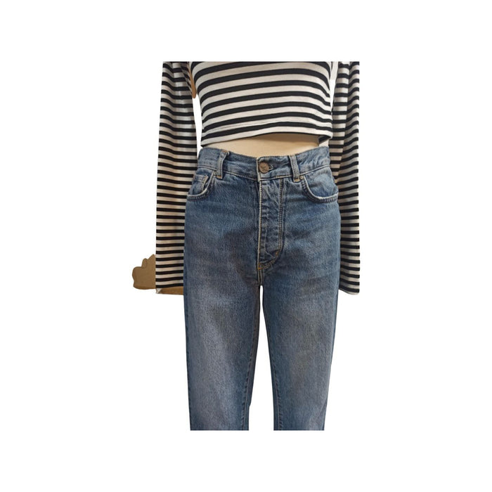 Never Mavi Kadın Jean S