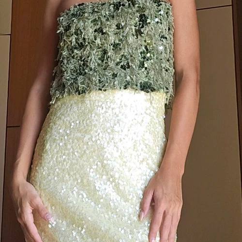 Zara Yeşil Kadın Top XS