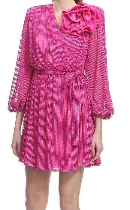 Melis Kaptanoğlu Pembe Kadın Elbise M