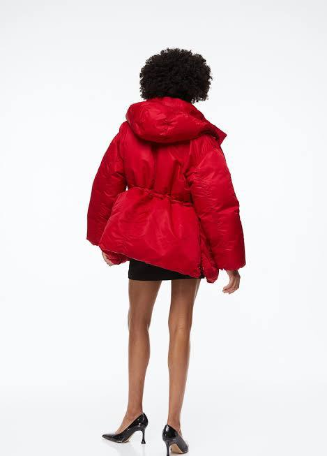 H&M Kırmızı Kadın Mont S