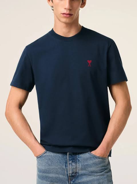 Ami Lacivert Erkek Tshirt M