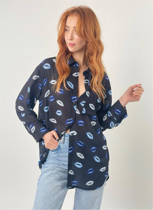 Zara Renkli Kadın Gömlek XL