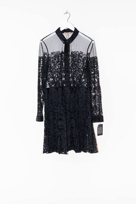 Burberry Siyah Kadın Elbise L