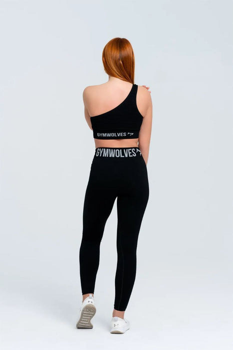 Gymwolves Siyah Kadın Tayt S