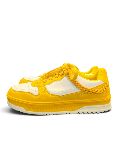 Bershka Sarı Unisex Sneaker Ayakkkabı 40