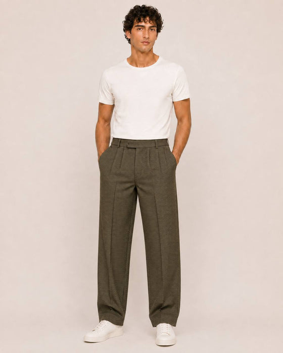 Asos Kahverengi Erkek Pantolon S