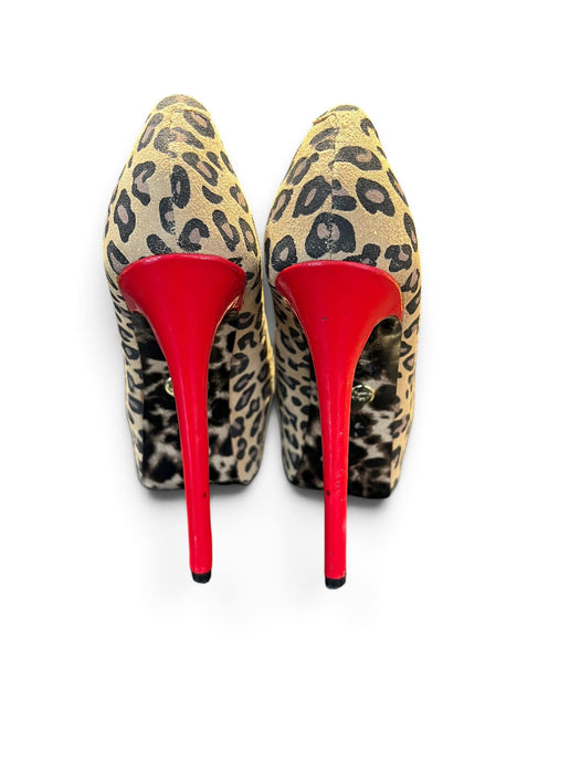 Betsey Johnson Leopar Kadın Topuklu Ayakkabı 37.5
