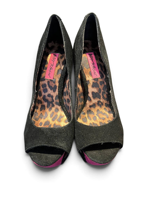 Betsey Johnson Siyah Kadın Topuklu Ayakkabı 37.5