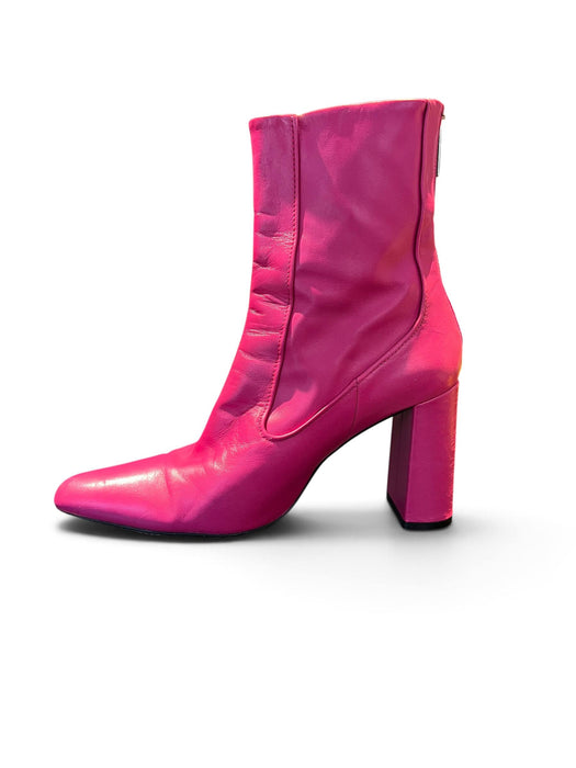 Zara Pembe Kadın Topuklu Bot 39