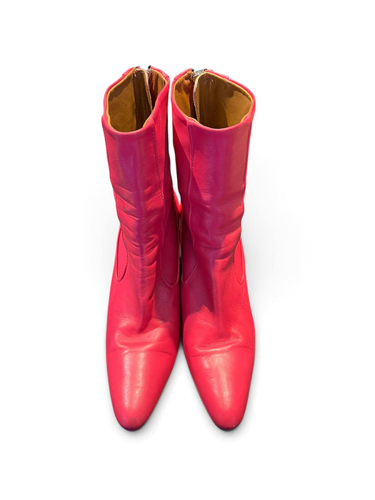 Zara Pembe Kadın Topuklu Bot 39