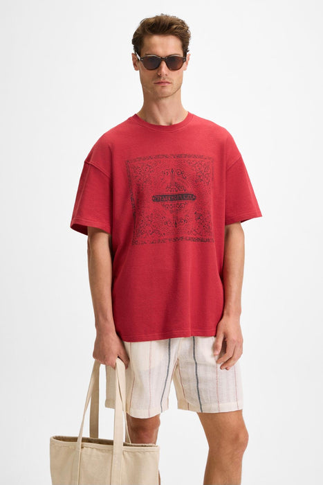 Grimelange Kırmızı Erkek T-shirt M