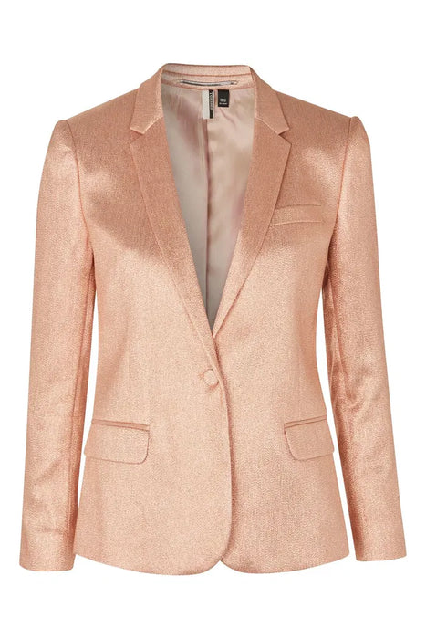 Topshop Pembe Kadın Ceket Pantolon Takım S