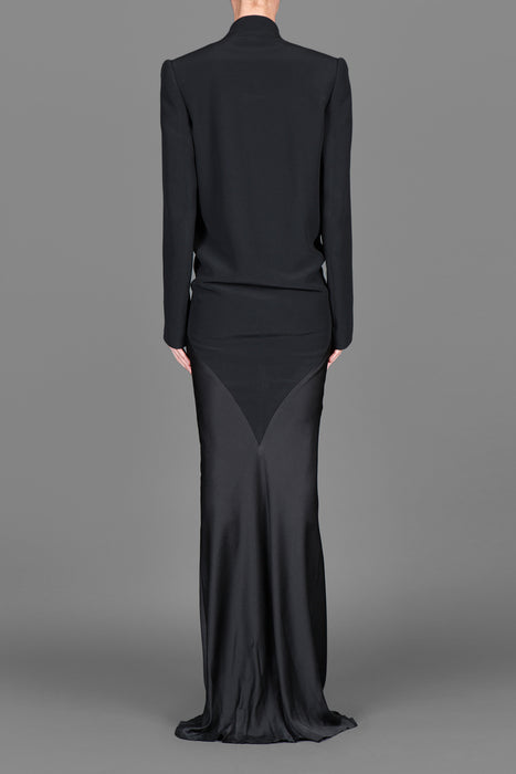 Haider Ackermann Siyah Kadın Elbise M - Givin