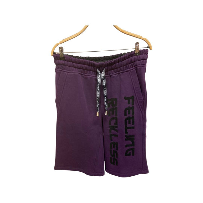 Deniz Berdan Mor Kadın Şort XL