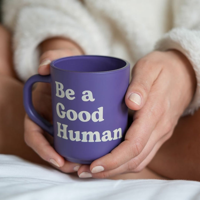 Be A Good Human Mor Mug Bardak