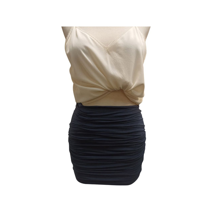 Ebru Günay Lacivert Kadın Etek S