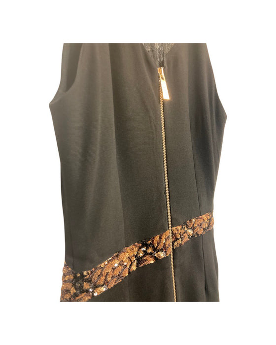 Deniz Berdan Siyah Kadın Elbise XS