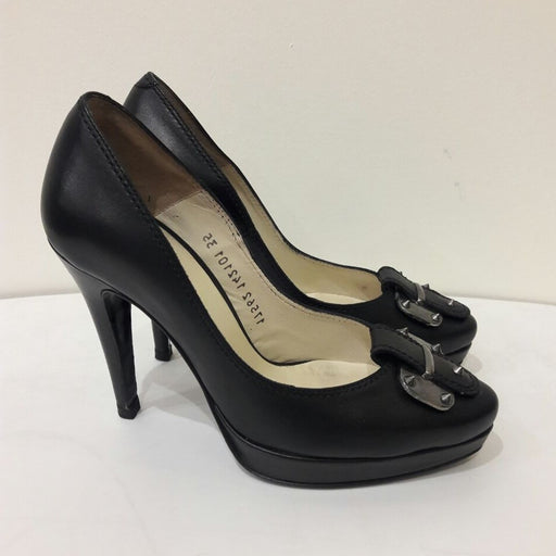 Kadın İnci Siyah Topuklu Ayakkabı 36 - Givin
