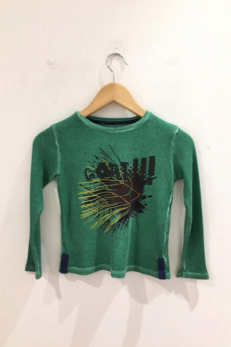 Çocuk Yeşil Funky Rocks Sweatshirt - Givin