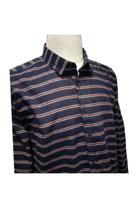 Erkek Lacivert Trendyol Gömlek - Givin