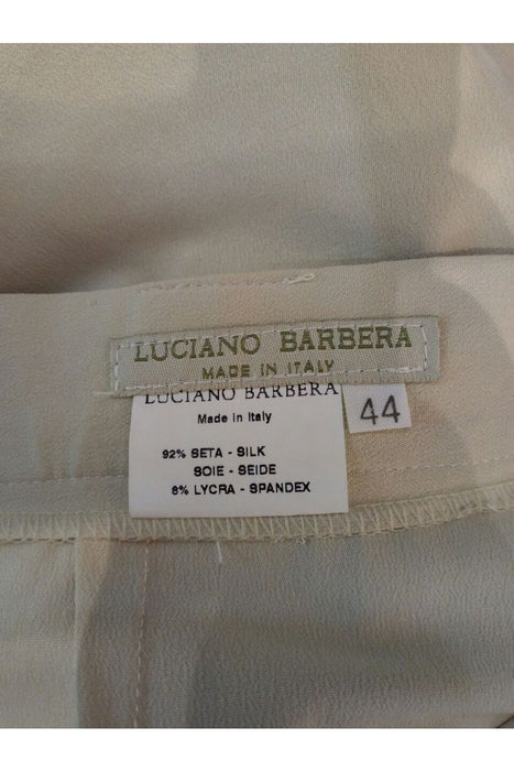 Kadın Bej Luciano Barbera Pantolon - Givin