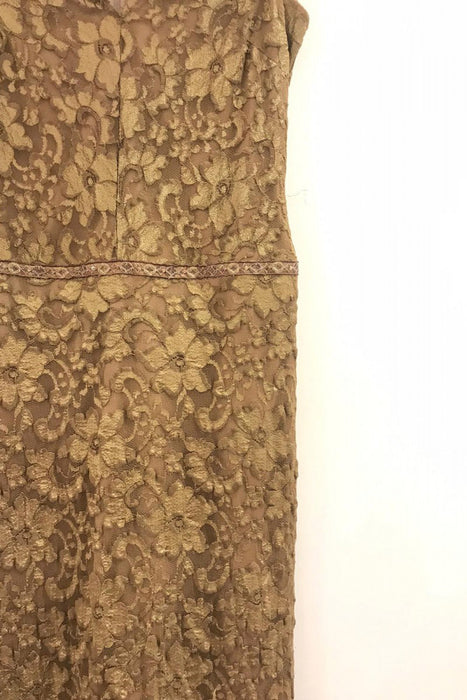 Kadın Kahverengi Alexia Admor Elbise - Givin