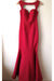 Kadın Kırmızı Abiye Elbise M - Givin