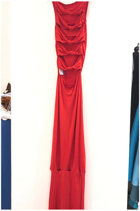 Kadın Kırmızı Elbise XS - Givin