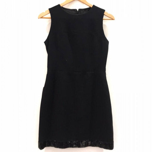 Kadın Kısa Siyah Elbise M - Givin