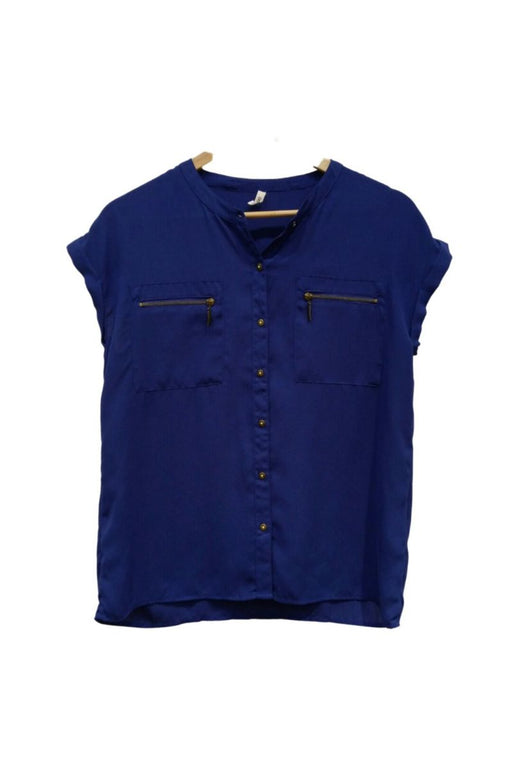 Kadın Lacivert DeFacto Gömlek - Givin