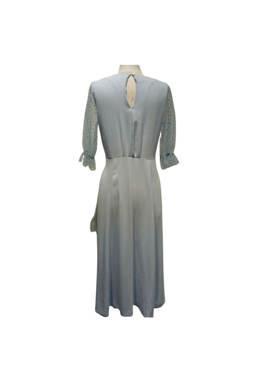 Kadın Mavi Batya Kebudi Elbise M - Givin