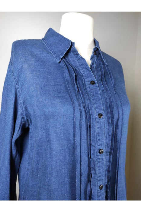 Kadın Mavi Chico's Design Gömlek - Givin