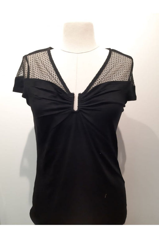 Kadın Morgan Siyah Bluz - Givin