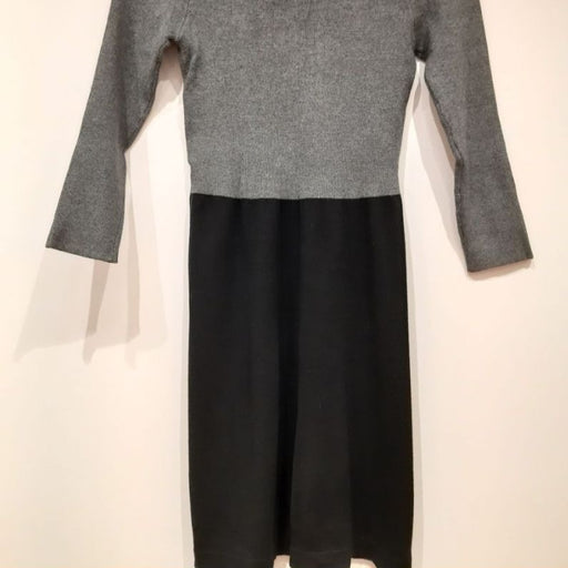 Kadın Siyah&Gri Mango Elbise S - Givin