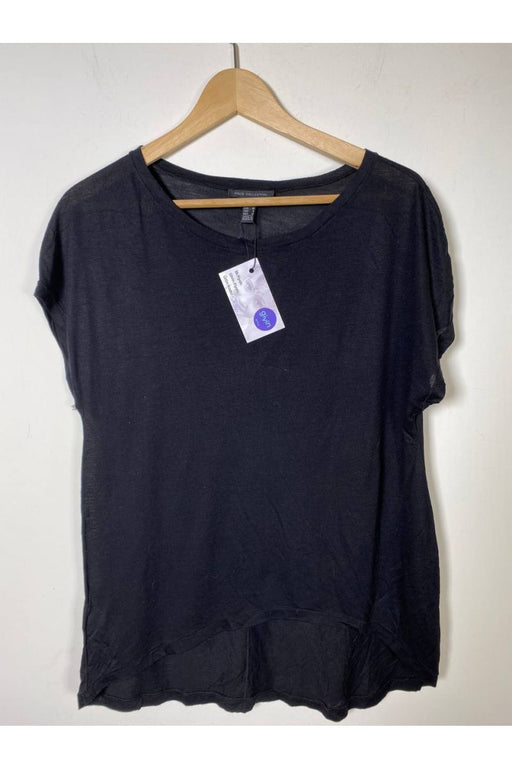 Kadın Siyah Mango T-Shirt - Givin