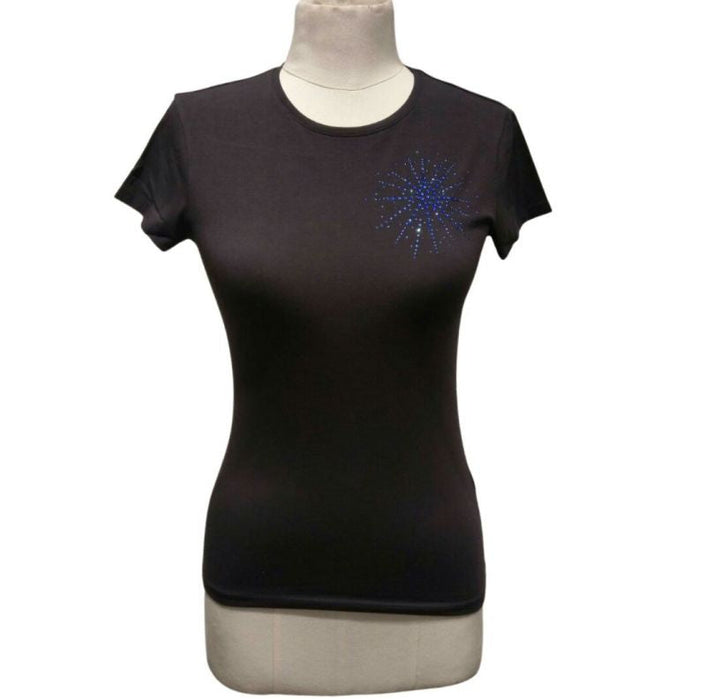 Kadın Siyah Massimo Dutti T-Shirt - Givin